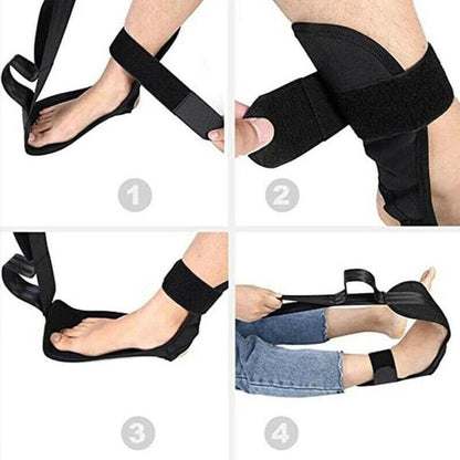 Yoga Flexibility Stretching Leg Stretcher Strap Foot Rehabilitation Strap Plantar Leg Training Foot Ankle Joint Correction Brace