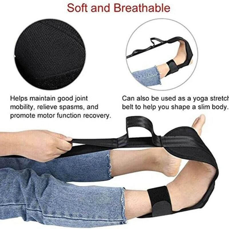 Yoga Flexibility Stretching Leg Stretcher Strap Foot Rehabilitation Strap Plantar Leg Training Foot Ankle Joint Correction Brace