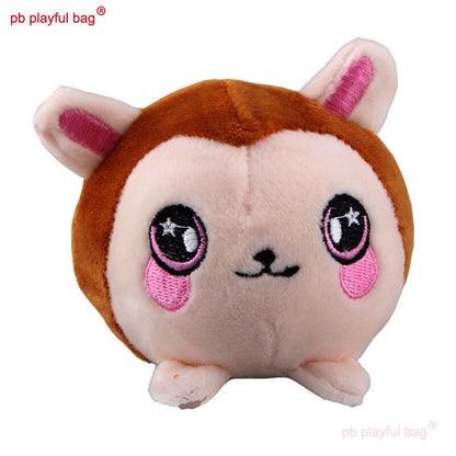 PB Playful Bag Creative Squeezamal Mini Cute Squishy Squeeze Plush Stuffed Animal Children's decompression toys Gift ZG60