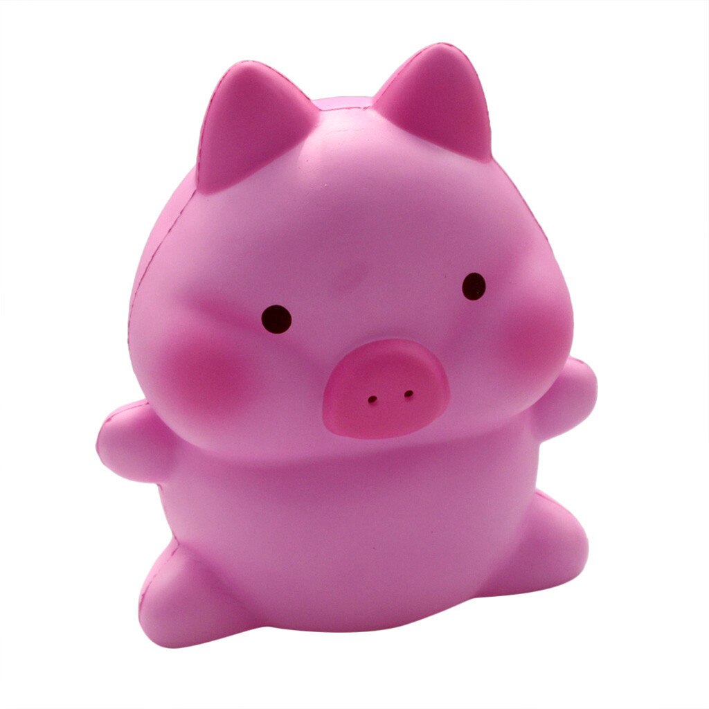 Adorable Squishies Toy Cute Animals Kawaii Jumbo Pig Stress Relief Toy Slow Rising Cream Scented Stress Relief Funny Gift Toy