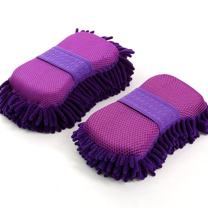 Casun Microfiber Car Washer Sponge Cleaning Car Care Detailing Brushes Washing Towel Auto Gloves Styling Accessories