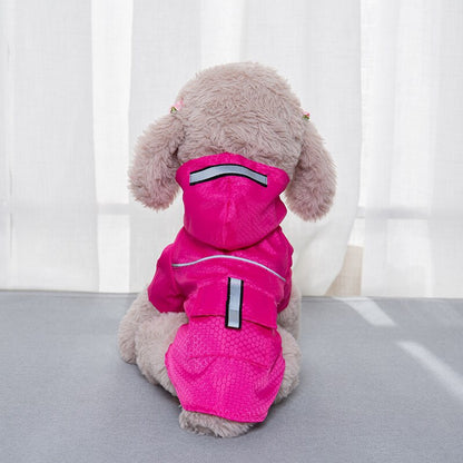 Waterproof Dog Clothes for Small Dogs Puppy Pet Chihuahua Rain Coats Jacket Clothes Hond Impermeable Dla Psa Ropa Perro Requeno