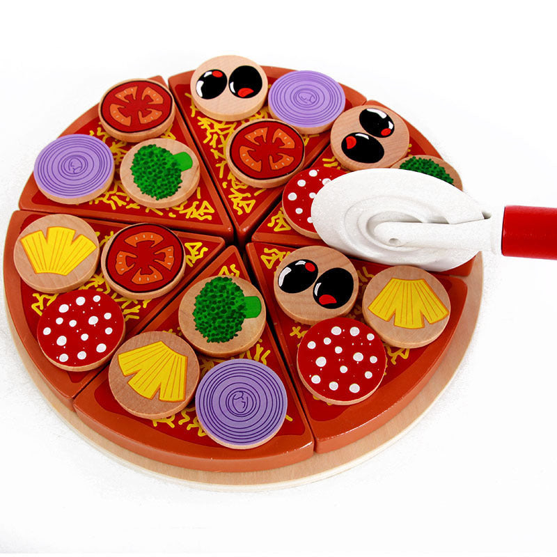 Kitchen Simulation Pizza Party High Speed Food Slicing Game Food Toys Kitchen Toys