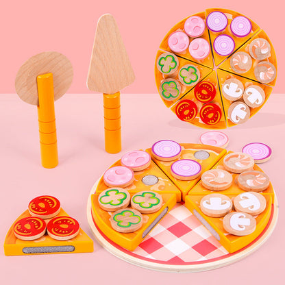 Kitchen Simulation Pizza Party High Speed Food Slicing Game Food Toys Kitchen Toys