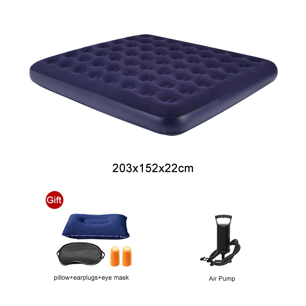 TANXIANZHE Inflatable sofa Air Inflatable Travel Mattress Universal for Back Seat Multi-function Sofa Pillow Outdoor Camping Bed