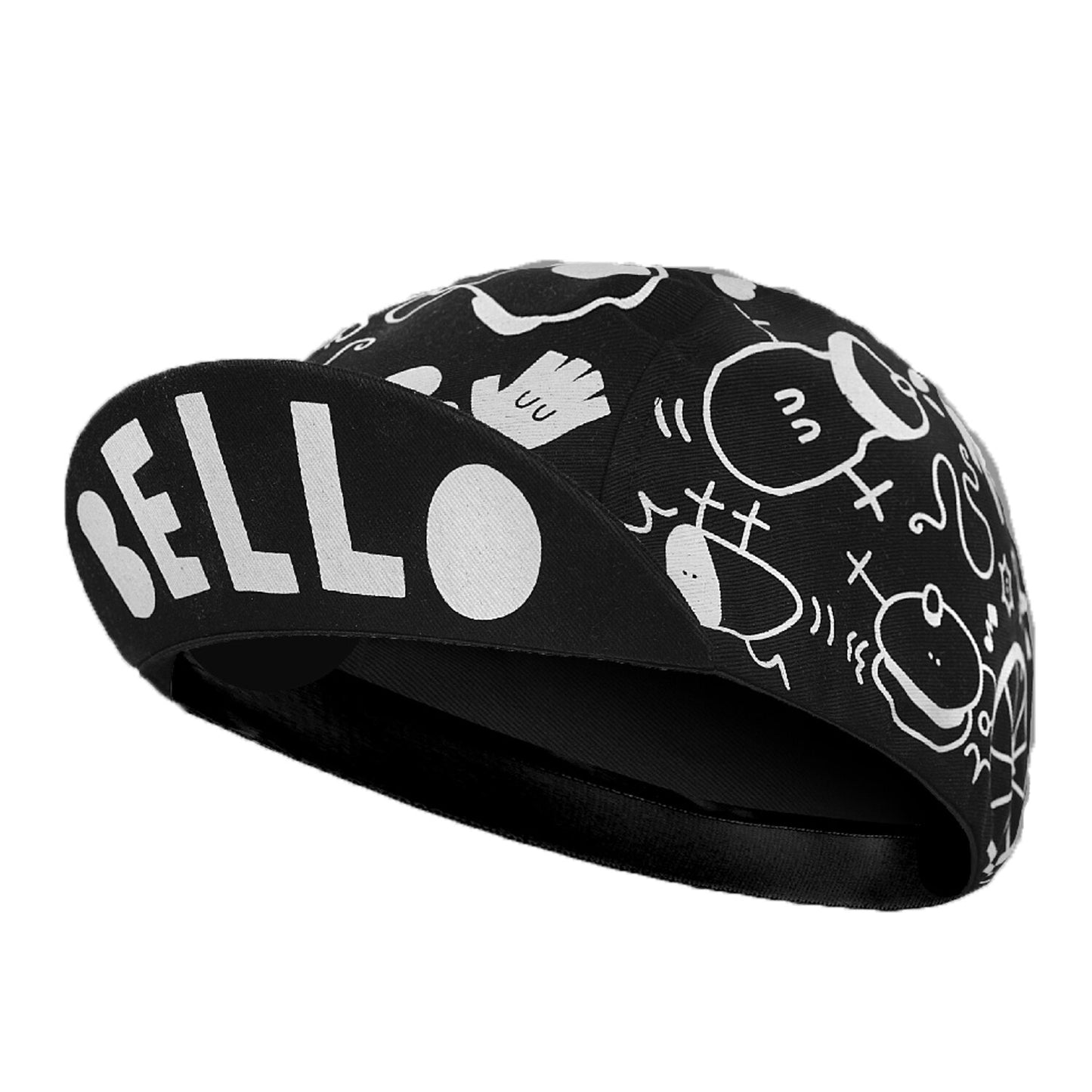 SweetMatt Classic Retro Beer Coffee Ice Cream Cartoon Polyester Cycling Caps Bicycle Quick Dry Sports Hats Summer Bike Balaclava