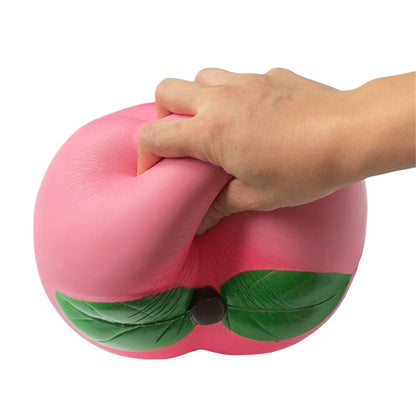 Jumbo Kawaii Big Nectarina Slow Rising Scented Peach Squishy Soft Giant Food Sensory Squeeze Squishies Stress Relief Fidget Toys