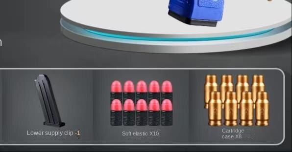 Desert Eagle Colt 1911 sand throwing shell soft bullet gun manually loaded EVA launching soft bullet gun children&#39;s outdoor toys