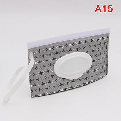 Wet Tissue Box Wipes Dispenser Portable Wipes Napkin Storage Box Holder Container for Car Home Office