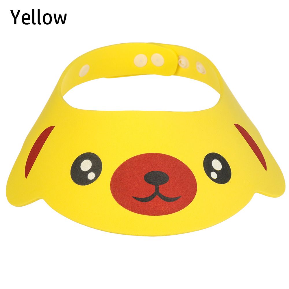 Adjustable Baby Shower Caps Child Waterproof Shampoo Hat Kids Boys Girls Wash Hair Bath Shield Ear Eye Protection Visor