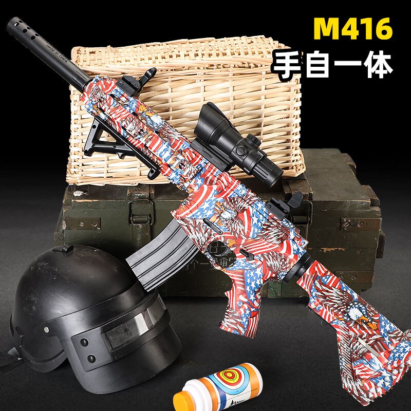 M416 M4A1 Airsoft Weapon Water Gel Blaster Electric Rifle Water Ball Gun Blaster Armas Silah For Adults Kids CS Fighting