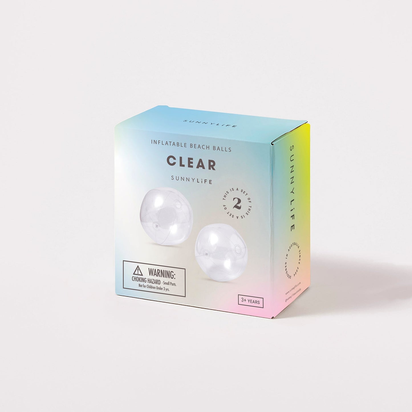 Inflatable Beach Ball | Clear