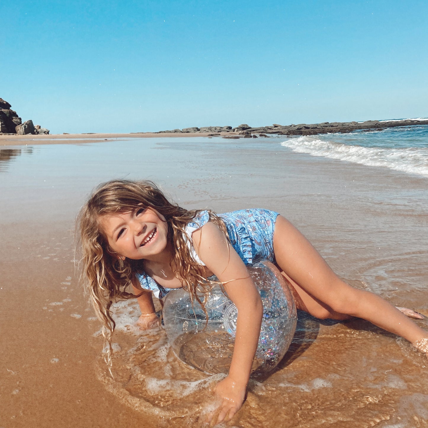 Inflatable Beach Ball | Glitter