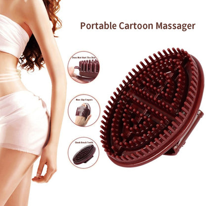 Soft Cellulite Body Massager Brush Glove Anti Cellulite Slimming Relaxing Scrub Massager Bath Spa Meridian Brush Massage Brush