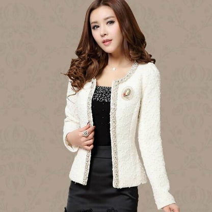 Women Jacket 2021 Women Clothes Winter White Coat Women Long Sleeve Jacket Women Womens Jackets And Coats A624