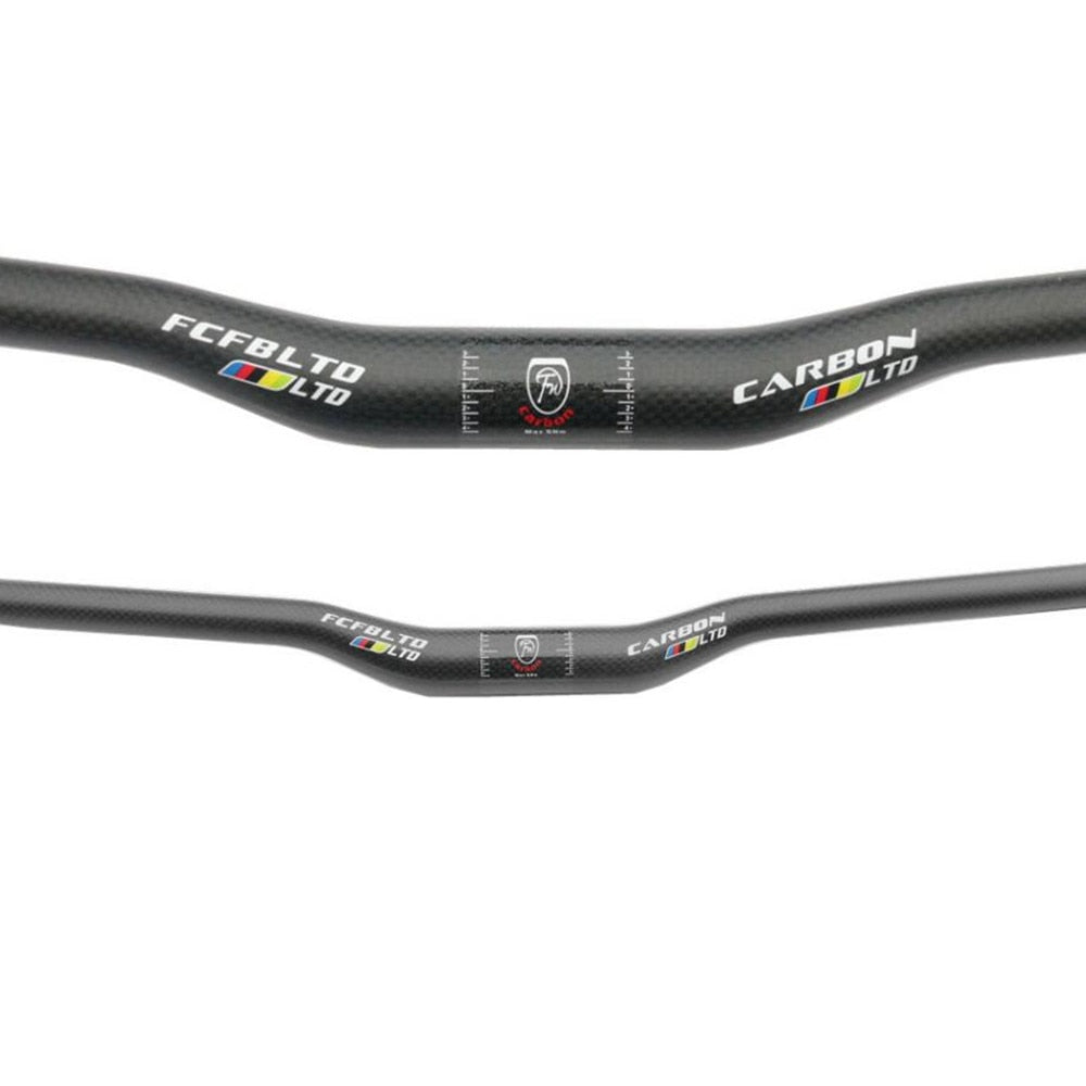 FCFB carbon fiber bicycle handlebar matt / glossy mountain bike carbon handlebar31.8/25.4/mm  600mm - 760mm mtb bicycle parts