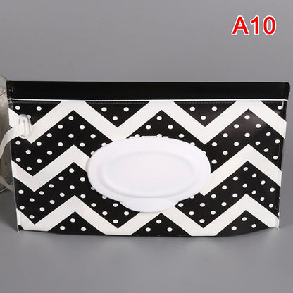 Wet Tissue Box Wipes Dispenser Portable Wipes Napkin Storage Box Holder Container for Car Home Office