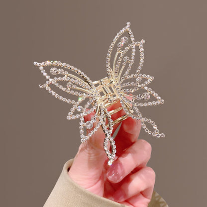 Haimeikang Acrylic Hair Claws Pearl Claw Clips For Woman Large Size Barrette Crab Ladies Fashion Hair Accessories