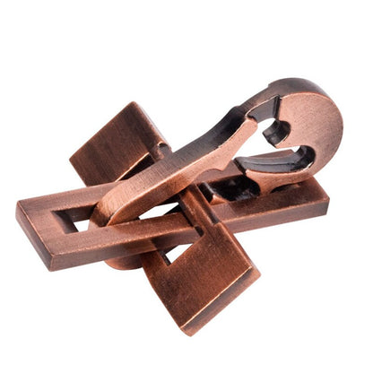 Classic IQ Metal Brain teaser Magic Baffling Puzzles Game Toys for Children Adults Funny Gifts 3D Kong Ming Luban Lock Toy Games