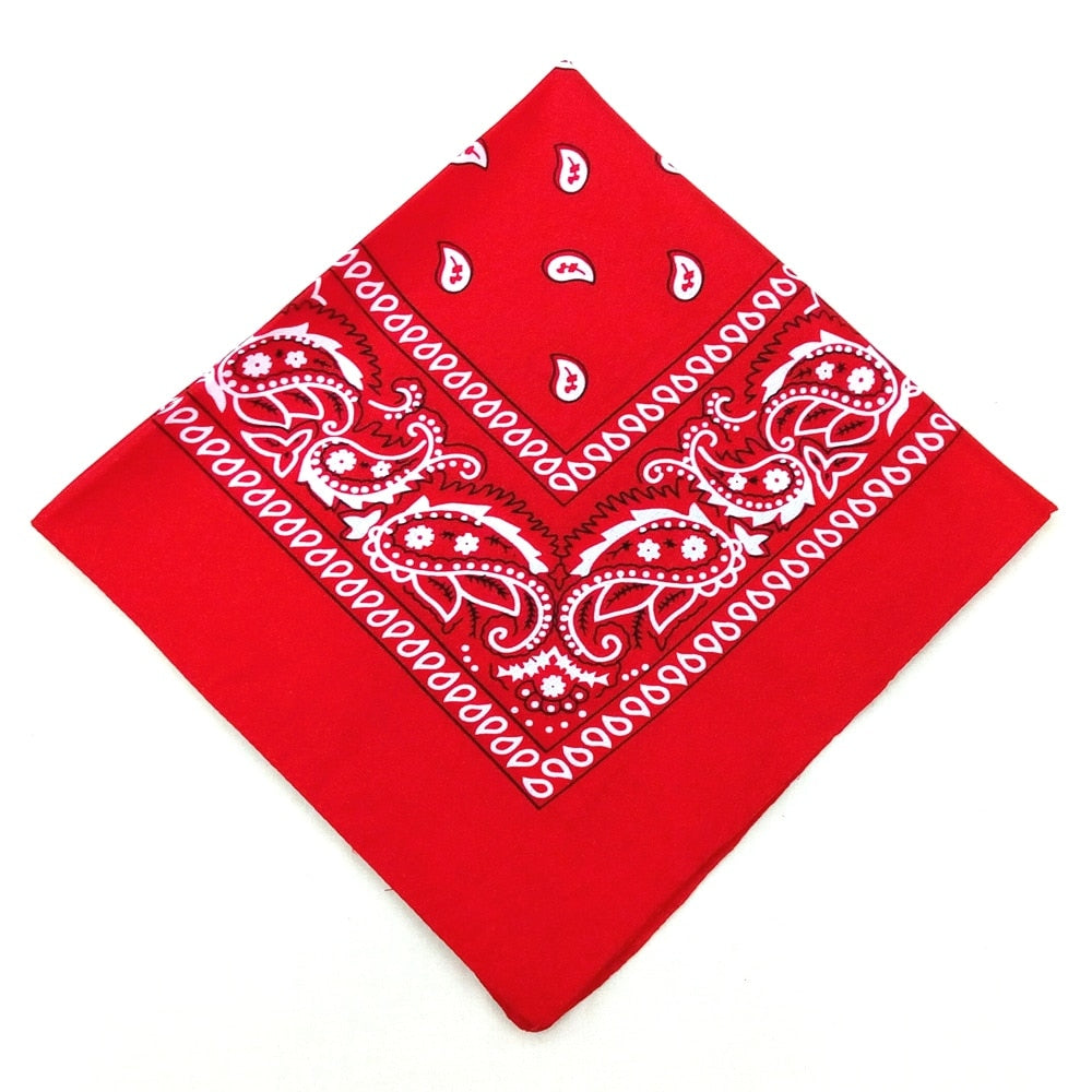 Hip Hop Bandana 23 Styles Man Women Fashion Outdoor Headbands Hair Band Wrist Wraps Hair Scarves High Quality Hair Accessories