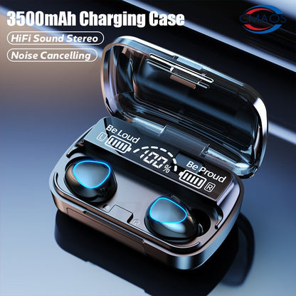 Bluetooth 5.1 Earphones 3500mAh Charging Box Wireless Headphone 9D Stereo Sports Waterproof Earbuds Headsets With Microphone