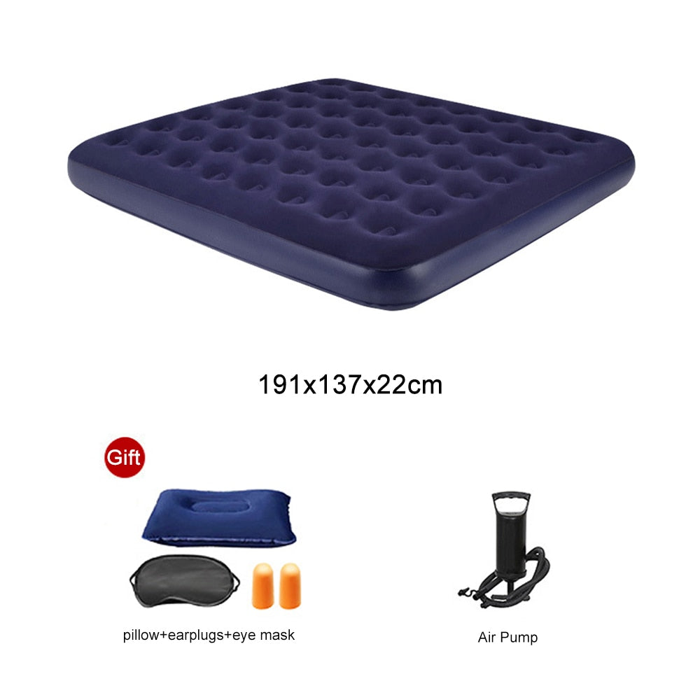 TANXIANZHE Inflatable sofa Air Inflatable Travel Mattress Universal for Back Seat Multi-function Sofa Pillow Outdoor Camping Bed