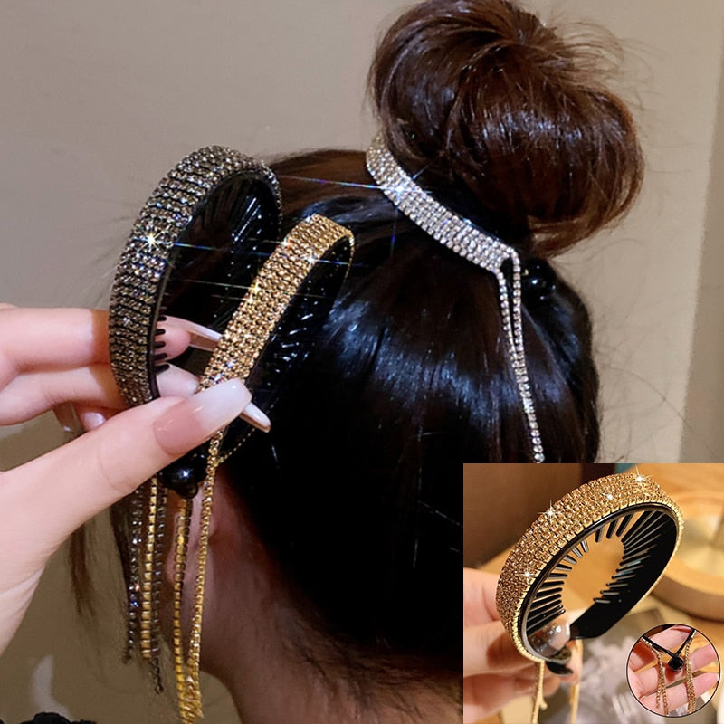 Pearl Hair Claw Set Clip for Women Gold Color Hairpins Metal Hair Accessories Geometric Hollow Pincer Barrette Crystal Clip Big