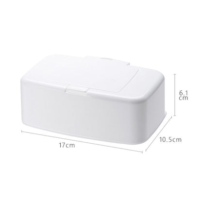 Wet Tissue Box Wipes Dispenser Portable Wipes Napkin Storage Box Holder Container for Car Home Office