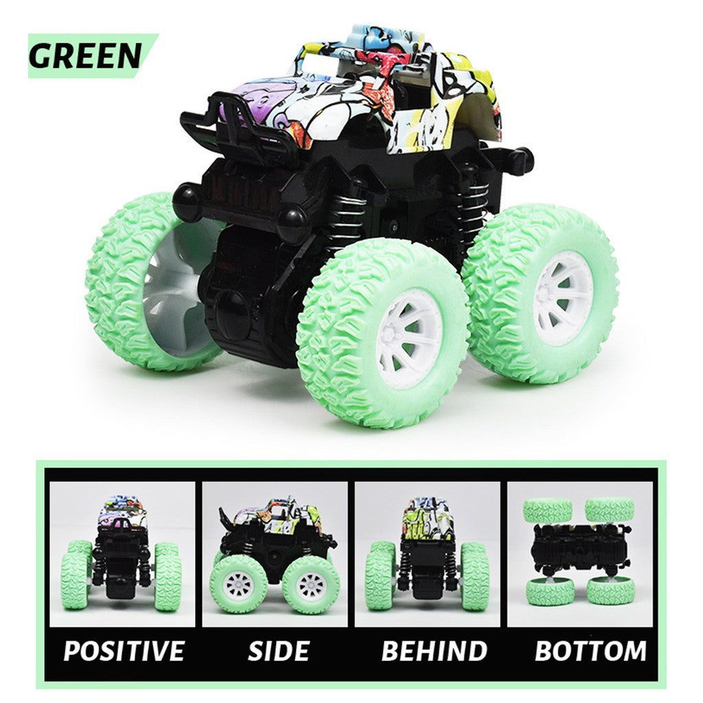 [Ready Stock]🚗 PUSH & GO CAR TOYS, NO BATTERIRESchildren inertia toy car off-road toy car gift strong power of toys