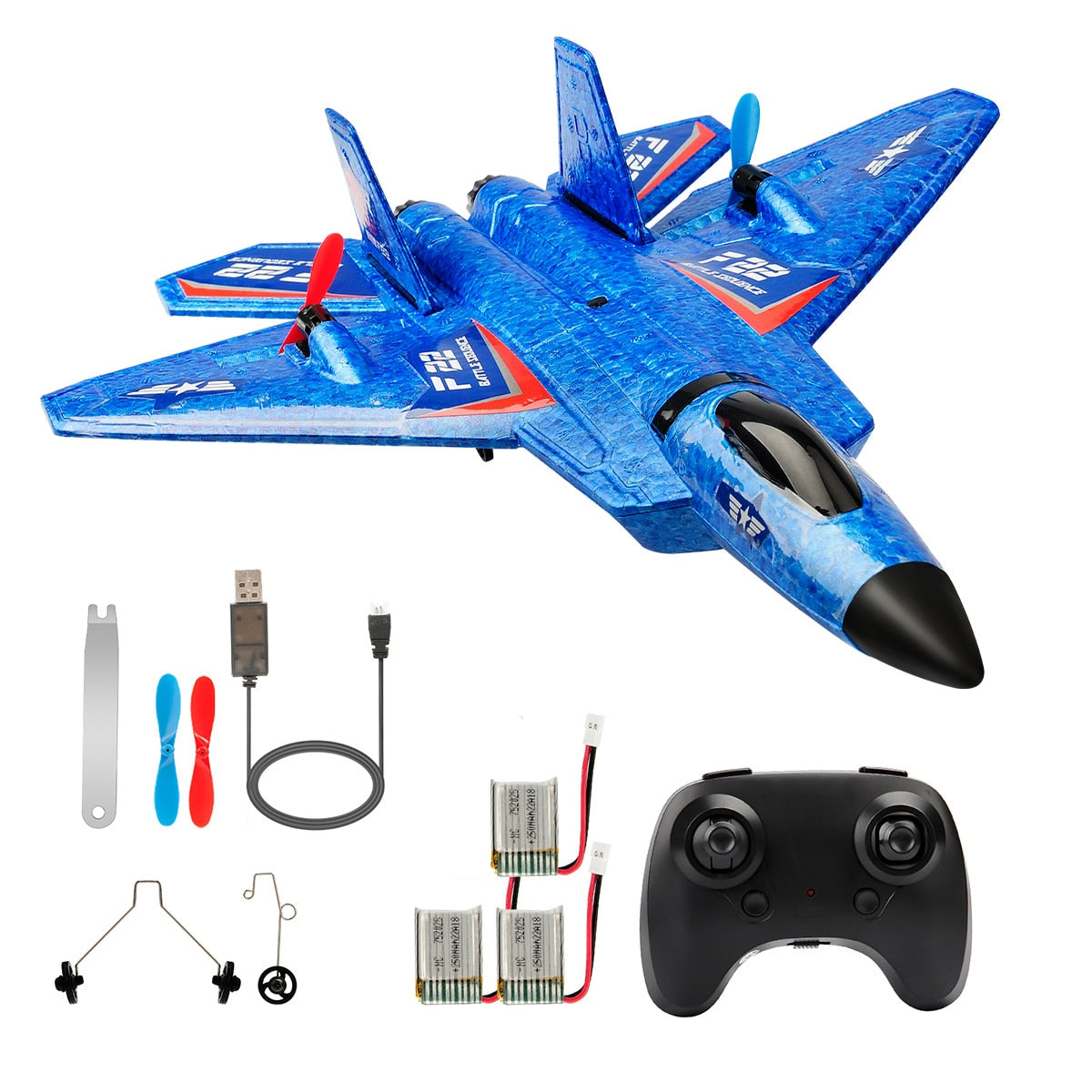 RC Plane F22 raptor Helicopter Remote Control aircraft 2.4G Airplane Remote Control EPP Foam plane Children toys