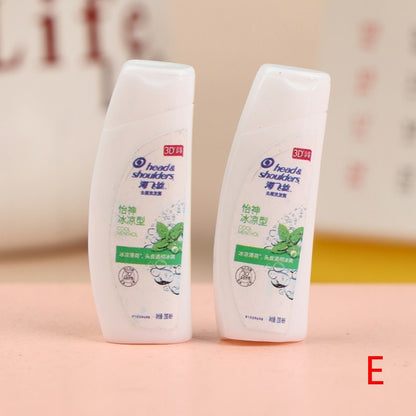 Dollhouse Miniature Mini Shampoo Toothpaste Bathroom Accessories For Doll House Furniture Accessories Toys