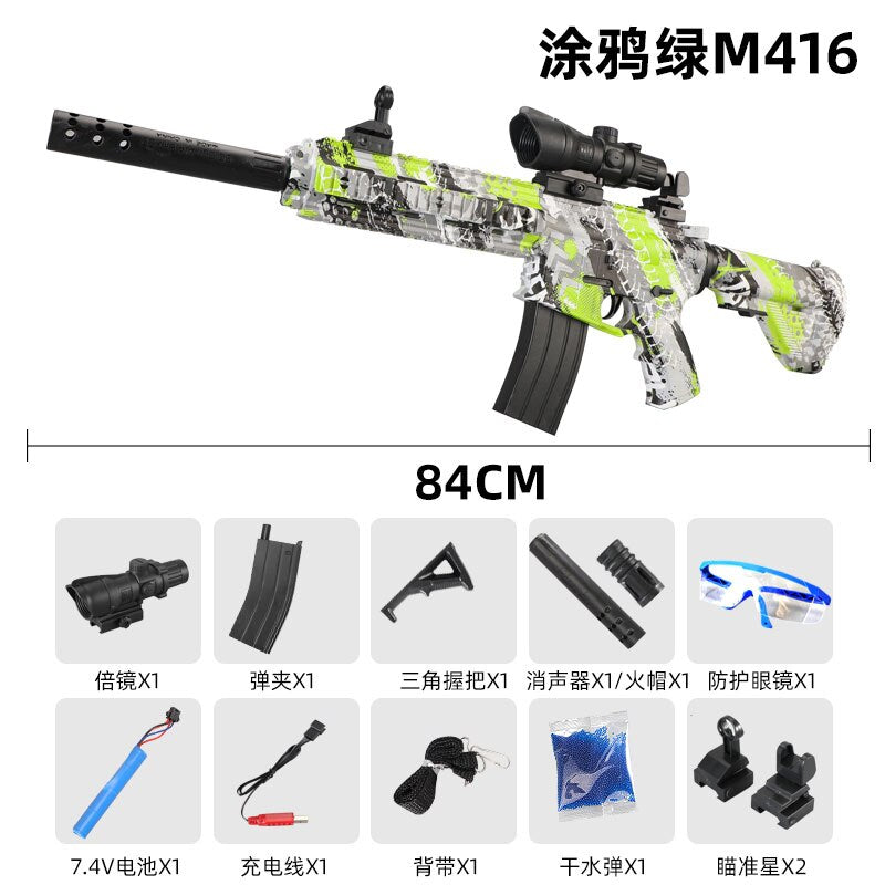 M416 M4A1 Airsoft Weapon Water Gel Blaster Electric Rifle Water Ball Gun Blaster Armas Silah For Adults Kids CS Fighting