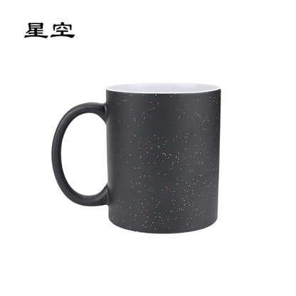 Customized Ceramic Magic Mug Pour in hot water pictures display mugs Print Picture Photo LOGO Text Hot Water Change Color cup