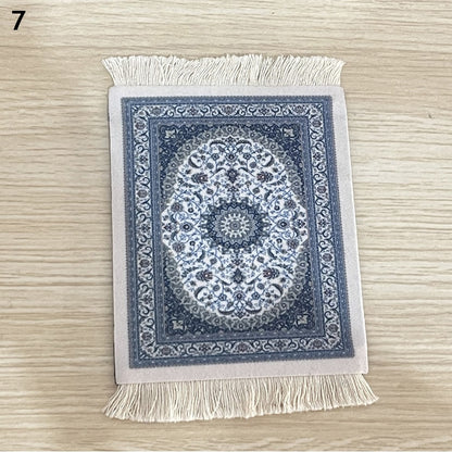 Handmade Bohemian Tassel Table Mat INS Persian Retro Non Slip Dining Table Mat Kitchen Accessories Decoration Home Pad Coaster