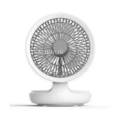 Air circulation desktop small suspended electric fan desktop office charging wall hanging folding kitchen