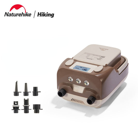 Naturehike Inflatable Pump Outdoor Camping High-power Electric Air Pump Portable Air Cushion Tent Mattress Air Pump Car Air Pump