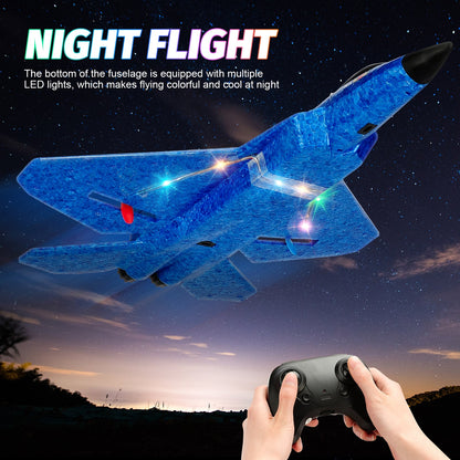 RC Plane F22 raptor Helicopter Remote Control aircraft 2.4G Airplane Remote Control EPP Foam plane Children toys