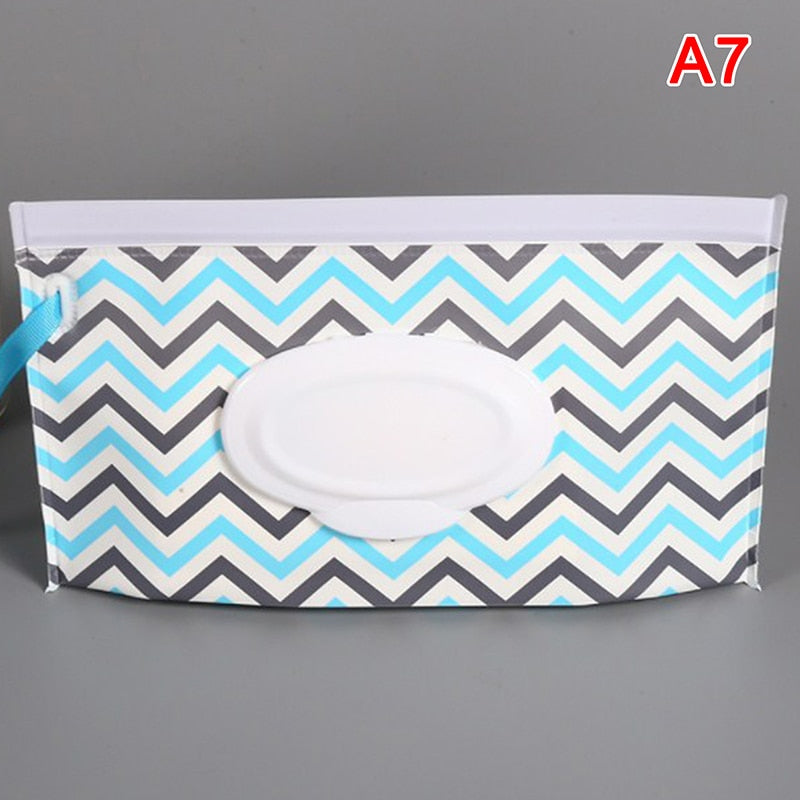 Wet Tissue Box Wipes Dispenser Portable Wipes Napkin Storage Box Holder Container for Car Home Office