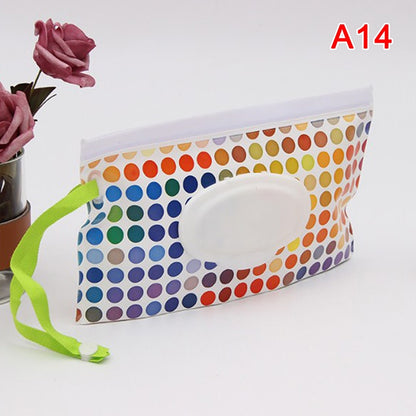 Wet Tissue Box Wipes Dispenser Portable Wipes Napkin Storage Box Holder Container for Car Home Office