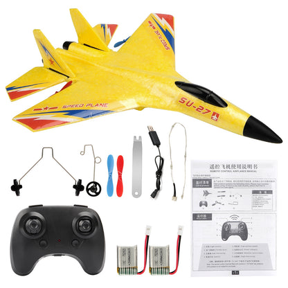 RC Plane SU-27 Aircraft Remote Control Helicopter 2.4G Airplane EPP Foam RC Vertical Plane Children Toys Gifts