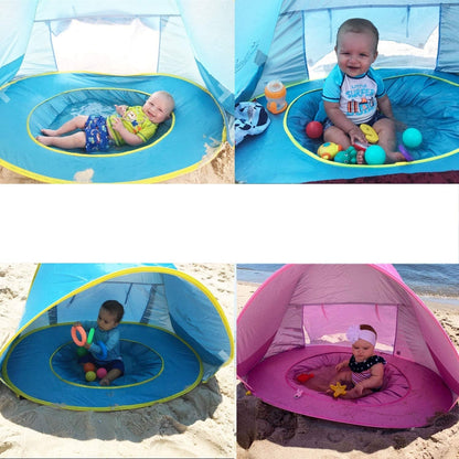 KiddyCanopy™ | UV Protection Pool Tent