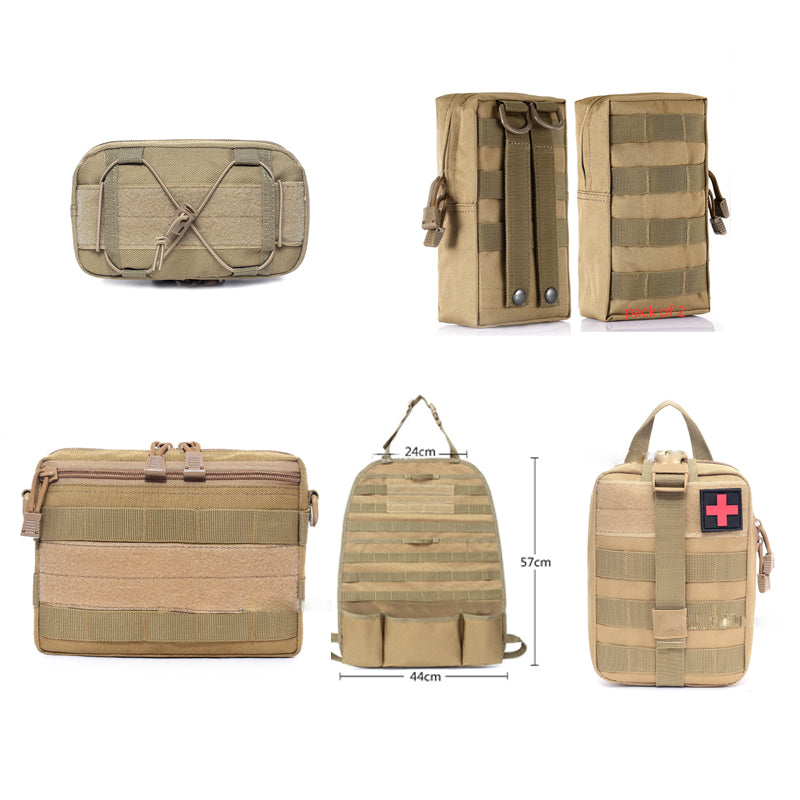 Outdoor Travel Kit For First Aid Water-resistant Compact Bag