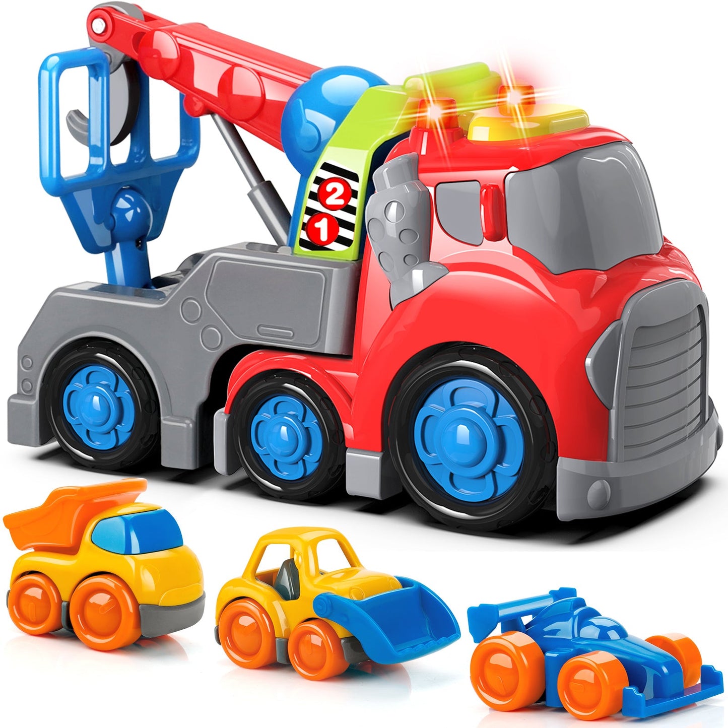 Construction Cars Toy Set