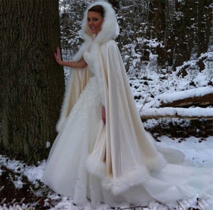 Winter Bridal Daily Hanfu Coat Cloak