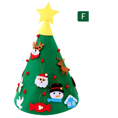 Oversized Christmas Decorations DIY Felt Cloth Christmas Tree