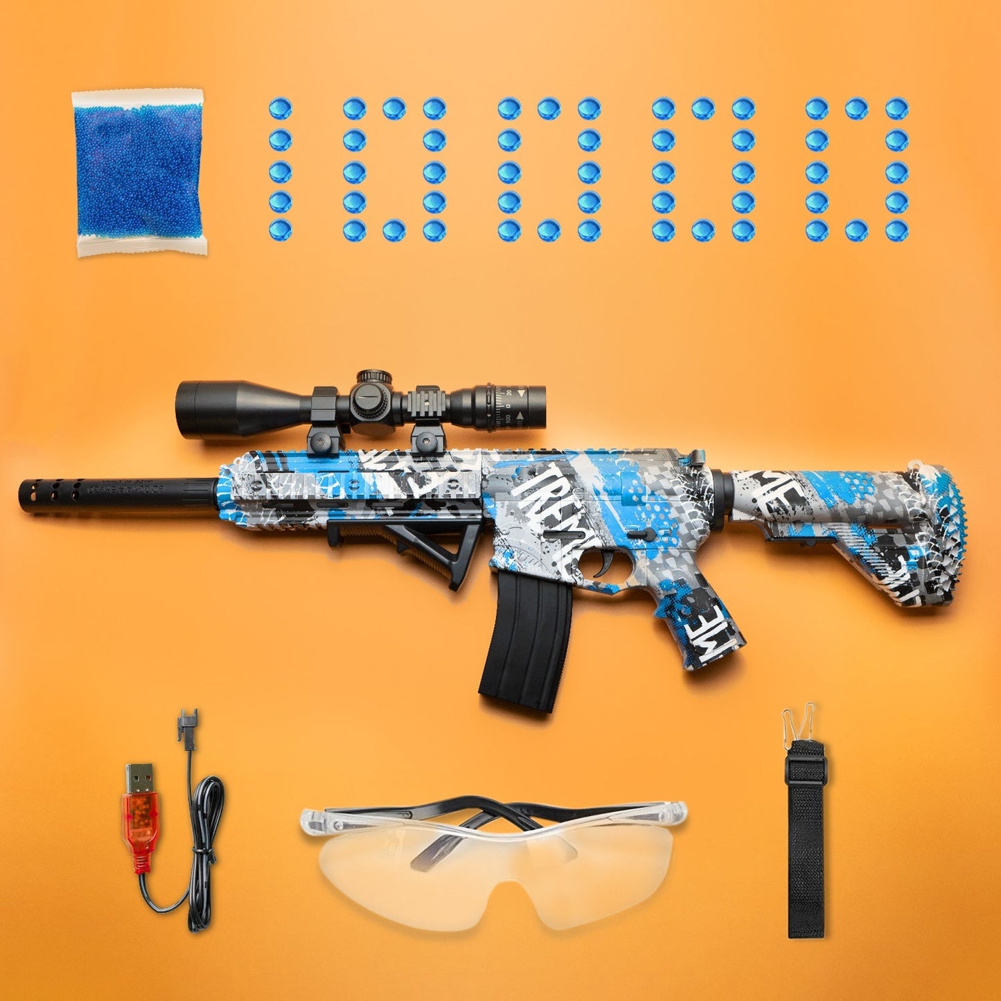 Gel Ball Blaster HK416