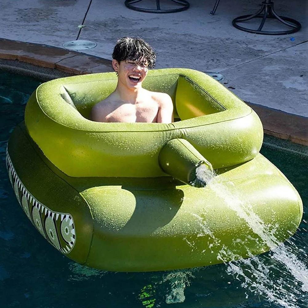 Outdoor Swimming Water Tank Toy with Squirt Gun for Kids and Adults